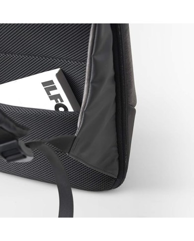 Tekniko big ORO - Zaino Antifurto dimensioni 34 x 46 x 16 cm Intempo idrorepellente tecnico con serratura presa usb