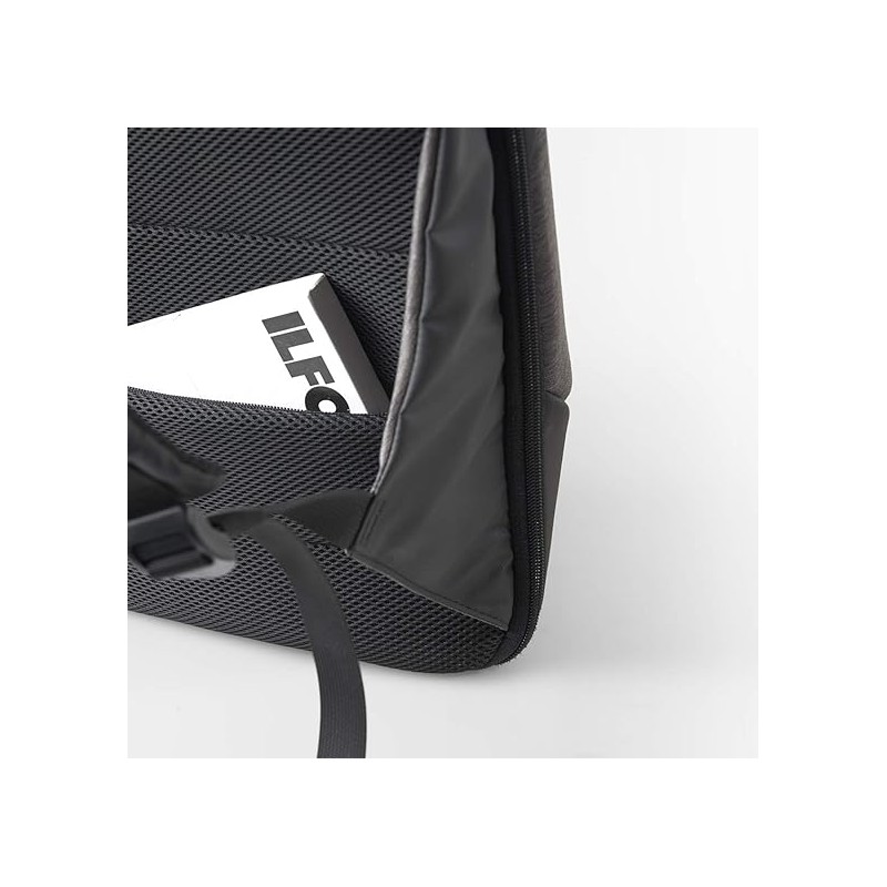 Tekniko big ORO - Zaino Antifurto dimensioni 34 x 46 x 16 cm Intempo idrorepellente tecnico con serratura presa usb