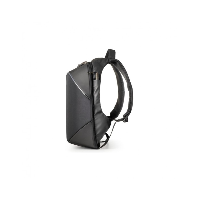 Tekniko LED - Zaino Antifurto dimensioni 34 x 46 x 16 cm Intempo idrorepellente tecnico con serratura presa usb - colore NERO