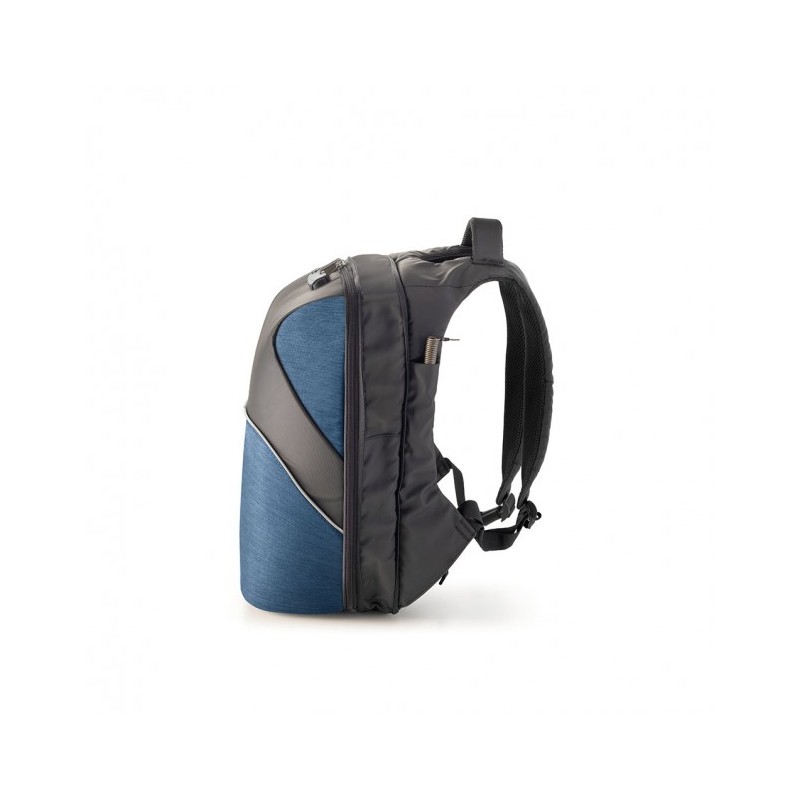 Tekniko Expand - Zaino Antifurto dimensioni 34 x 45 x 15/21 cm Intempo idrorepellente con serratura presa usb - colore BLU