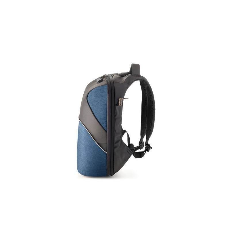 Tekniko Expand - Zaino Antifurto dimensioni 34 x 45 x 15/21 cm Intempo idrorepellente con serratura presa usb - colore BLU
