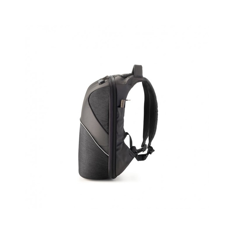 Tekniko Expand - Zaino Antifurto dimensioni 34 x 45 x 15/21 cm Intempo idrorepellente con serratura presa usb - colore NERO