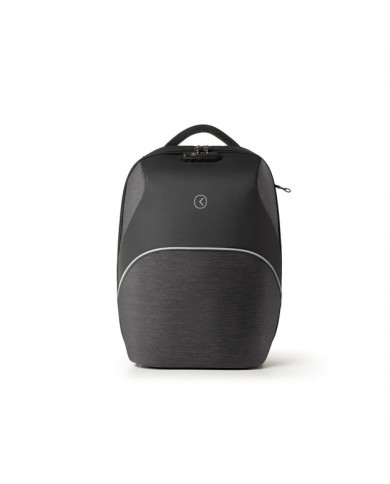 Tekniko Expand - Zaino Antifurto dimensioni 34 x 45 x 15/21 cm Intempo idrorepellente con serratura presa usb - colore NERO