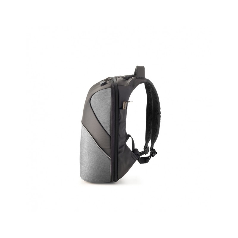 Tekniko Expand - Zaino Antifurto dimensioni 34 x 45 x 15/21 cm Intempo idrorepellente con serratura presa usb - colore GRIGIO