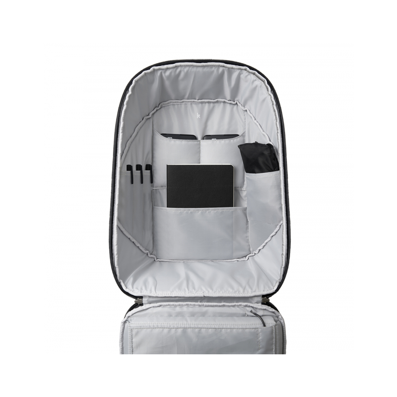 Tekniko big ROSSO - Zaino Antifurto dimensioni 34 x 46 x 16 cm Intempo idrorepellente tecnico con serratura presa usb