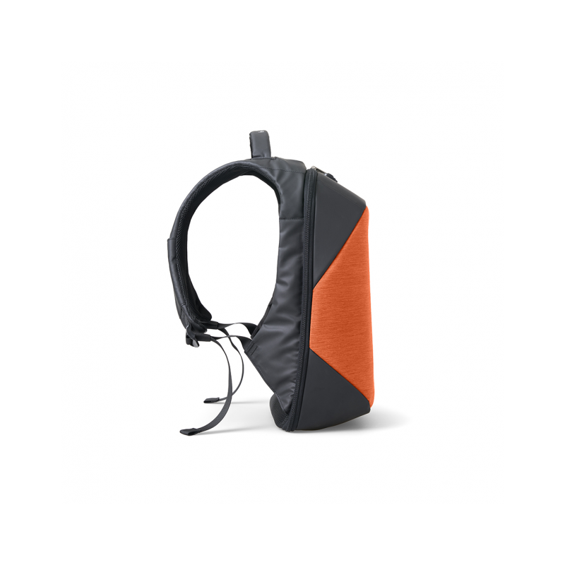 Tekniko big ARANCIO - Zaino Antifurto dimensioni 34 x 46 x 16 cm Intempo idrorepellente tecnico con serratura presa usb