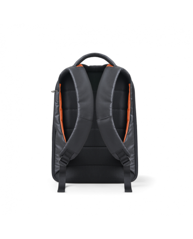 Tekniko big ARANCIO - Zaino Antifurto dimensioni 34 x 46 x 16 cm Intempo idrorepellente tecnico con serratura presa usb