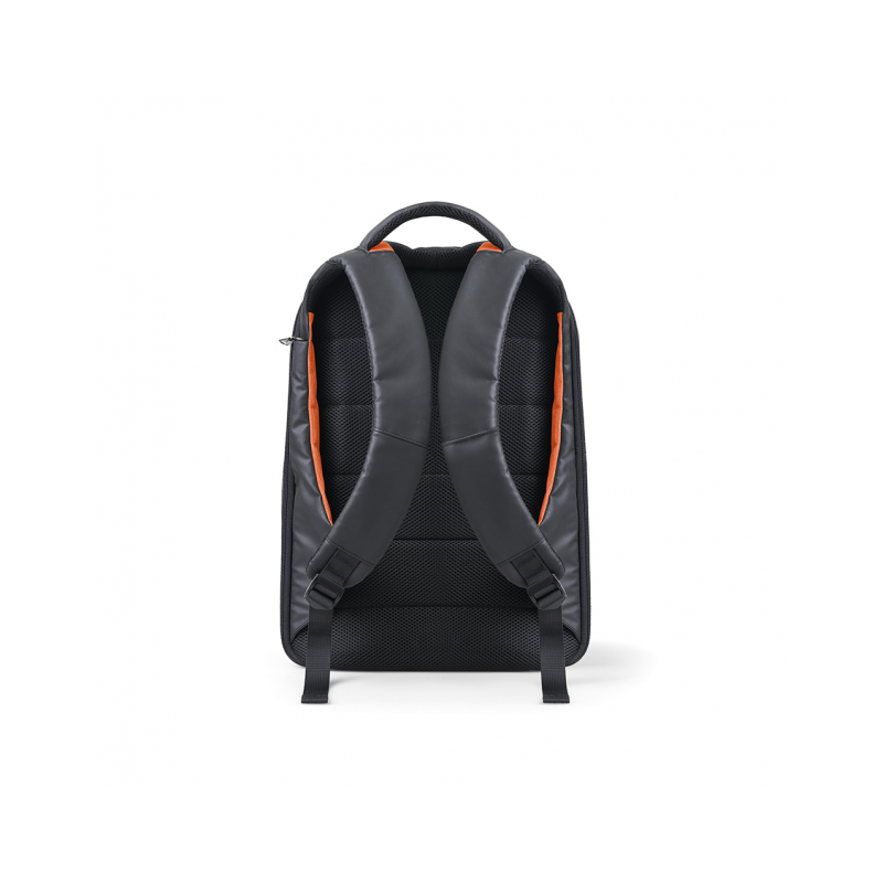 Tekniko big ARANCIO - Zaino Antifurto dimensioni 34 x 46 x 16 cm Intempo idrorepellente tecnico con serratura presa usb