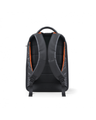 Tekniko big ARANCIO - Zaino Antifurto dimensioni 34 x 46 x 16 cm Intempo idrorepellente tecnico con serratura presa usb