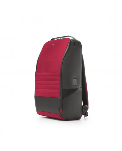 Zaino Tekniko Magnum antifurto serratura TSA dim. 47x16x31cm - Rosso