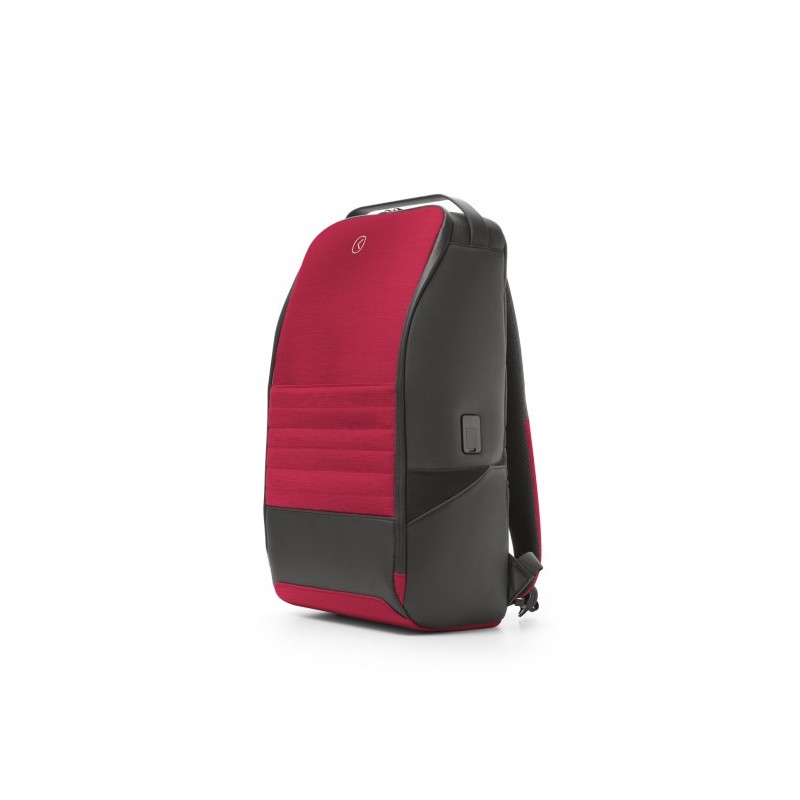 Zaino Tekniko Magnum antifurto serratura TSA dim. 47x16x31cm - Rosso