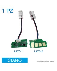 Chip compatibile per rigenerazione Toner X3220 / X3280 C804S colore CIANO