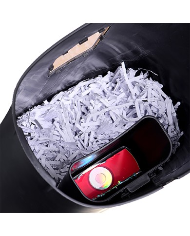 ASH-1201 Activejet Distruggidocumenti 12 Fogli 25L strisce 5x38mm P-3 Cd carte