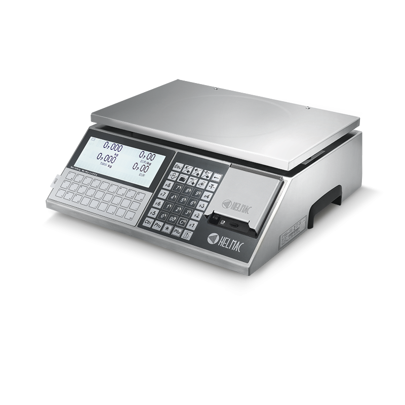 Bilancia Helmac serie GPE-LT omologata e certificata per ambulanti