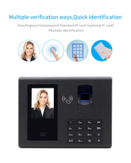 FA50H Access Controll rilevatore presenze volto id card impronte digitali PC RETE