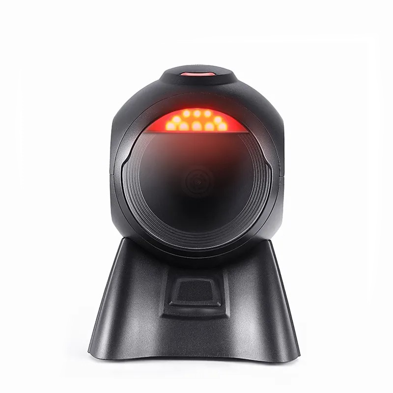 MP6600 Lettore barcode mani libere QR 1D 2D 1280X800 USB/RS232 omnidirezionale alta precisione