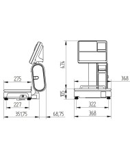 Bilancia Unlimited Waage 12-30 kg certificata e omologata per supermercati negozi attività di produzione