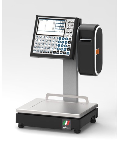 Bilancia Supra Waage 12-30 kg certificata e omologata per supermercati negozi attività di produzione