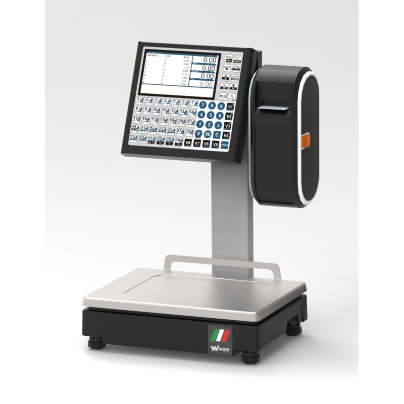 Bilancia Supra Waage 12-30 kg certificata e omologata per supermercati negozi attività di produzione