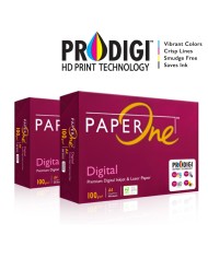 Paperone Digital - Risma Carta A4 500ff 100g/m 29,7x21cm - Ideale per stampe laser colori