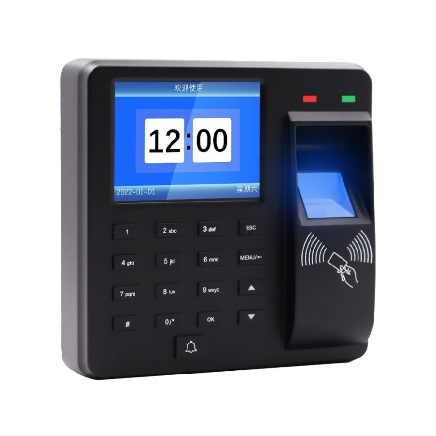 M10H - Dispositivo controllo presenze accessi compatto con metodo Impronte digitali e Id Card