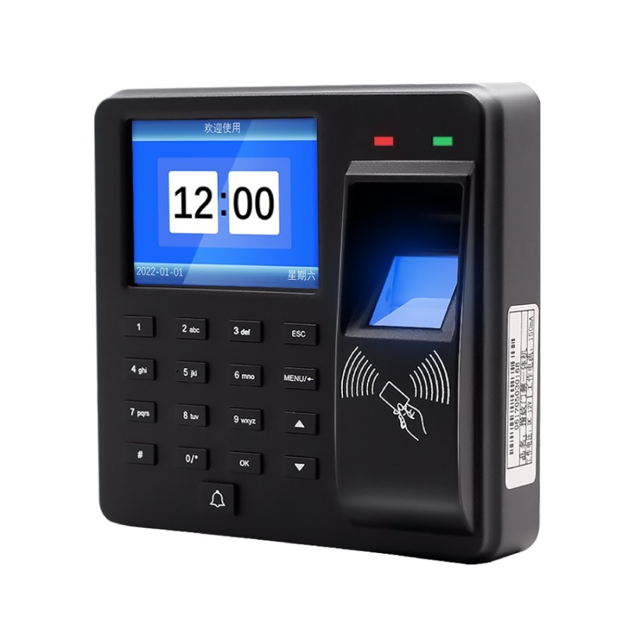 M10H - Dispositivo controllo presenze accessi compatto con metodo Impronte digitali e Id Card