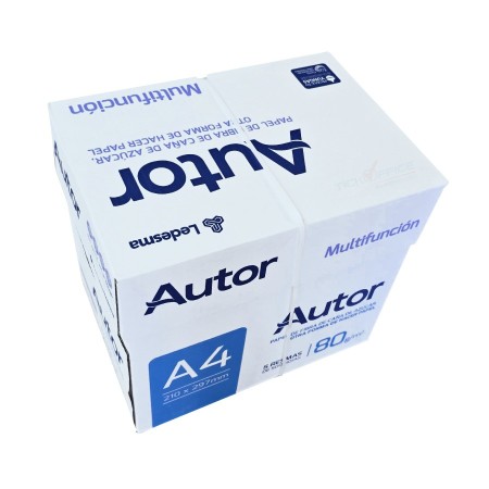 5 pz Autor Risma A4 da 500ff 29,7 x 21cm - Carta extra bianco per stampa e fotocopie PFC