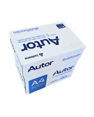 5 pz Autor Risma A4 da 500ff 29,7 x 21cm - Carta extra bianco per stampa e fotocopie PFC