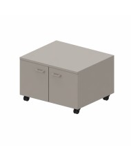 LAS - Mobile di servizio porta-fotocopiatrice su ruote L.65 x P.55 x H.47