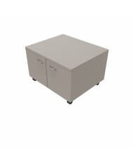 LAS - Mobile di servizio porta-fotocopiatrice su ruote L.65 x P.55 x H.47