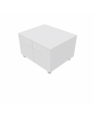 LAS - Mobile di servizio porta-fotocopiatrice su ruote L.65 x P.55 x H.47