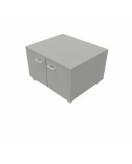 LAS - Mobile di servizio porta-fotocopiatrice su ruote L.65 x P.55 x H.47