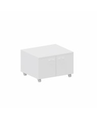 LAS - Mobile di servizio porta-fotocopiatrice su ruote L.65 x P.55 x H.47