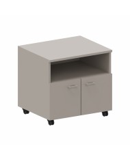 LAS - Mobile di servizio porta-fotocopiatrice su ruote L.65 x P.55 x H.62