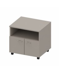 LAS - Mobile di servizio porta-fotocopiatrice su ruote L.65 x P.55 x H.62