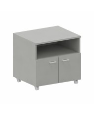 LAS - Mobile di servizio porta-fotocopiatrice su ruote L.65 x P.55 x H.62