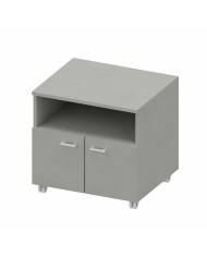 LAS - Mobile di servizio porta-fotocopiatrice su ruote L.65 x P.55 x H.62