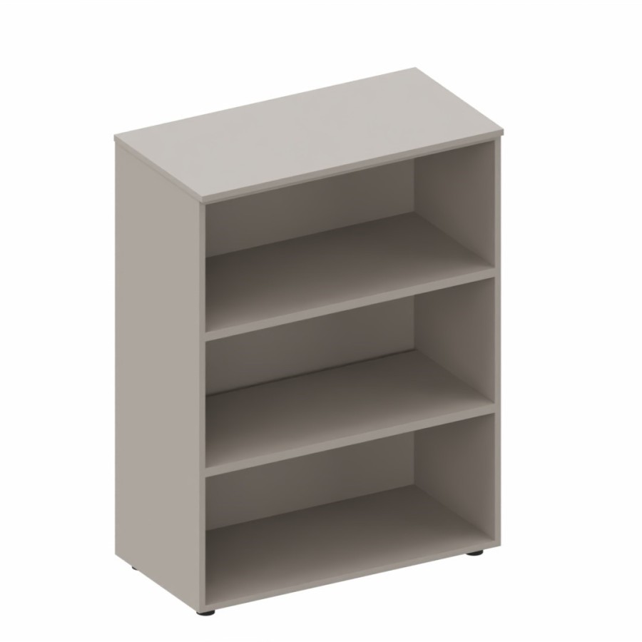 LAS - Mobile medio contenitore a giorno con top di finitura L.90 x p.44,5 x H.120