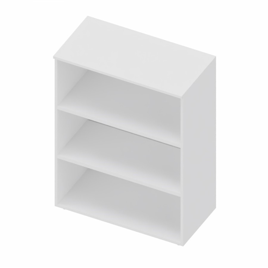 LAS - Mobile medio contenitore a giorno con top di finitura L.90 x p.44,5 x H.120