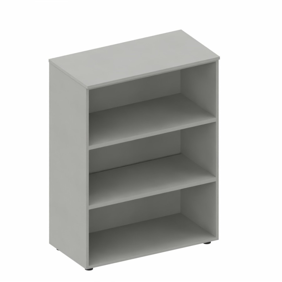 LAS - Mobile medio contenitore a giorno con top di finitura L.90 x p.44,5 x H.120