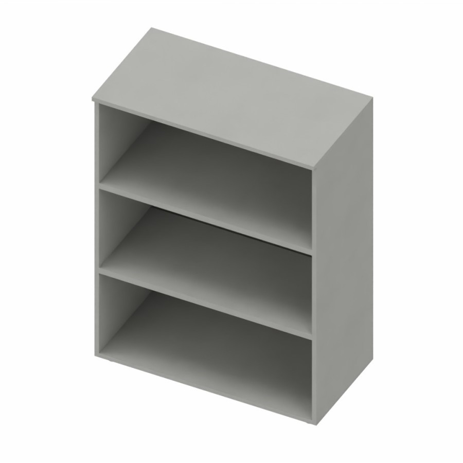 LAS - Mobile medio contenitore a giorno con top di finitura L.90 x p.44,5 x H.120