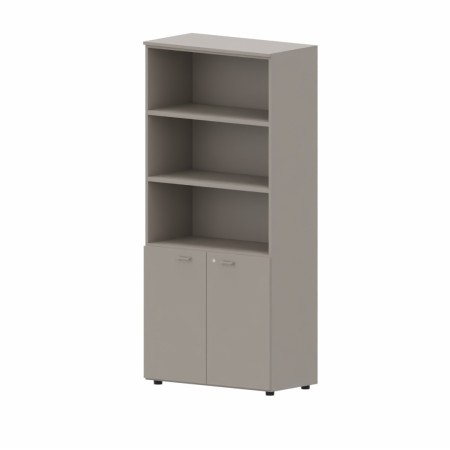 LAS - Mobile alto contenitore 2 ante cieche basse con serratura e top L.90 x p.46,3 x H.196,7