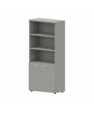 LAS - Mobile alto contenitore 2 ante cieche basse con serratura e top L.90 x p.46,3 x H.196,7