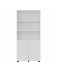 LAS - Mobile alto contenitore 2 ante cieche basse con serratura e top L.90 x p.46,3 x H.196,7