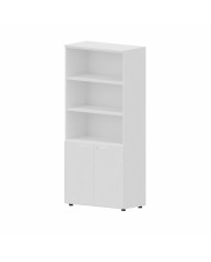 LAS - Mobile alto contenitore 2 ante cieche basse con serratura e top L.90 x p.46,3 x H.196,7