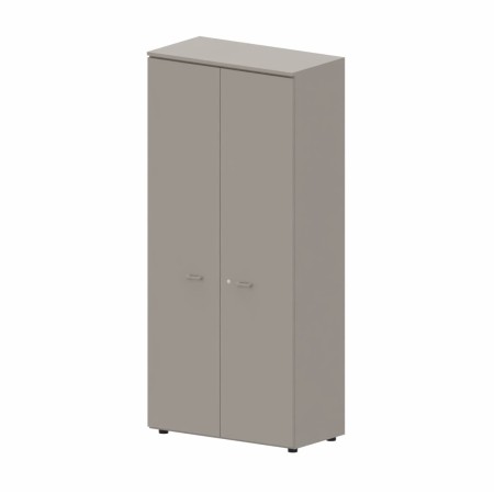 LAS - Mobile alto contenitore 2 ante cieche con serratura e top L.90 x p.46,3 x H.196,7