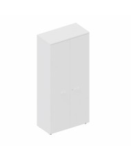 LAS - Mobile alto contenitore 2 ante cieche con serratura e top L.90 x p.46,3 x H.196,7