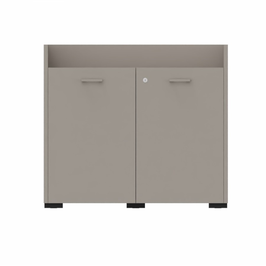 LAS - Mobile smart con 2 ante cieche e serratura L.80 X P.41,7 X H.71,1