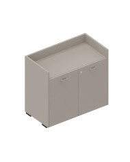 LAS - Mobile smart con 2 ante cieche e serratura L.80 X P.41,7 X H.71,1