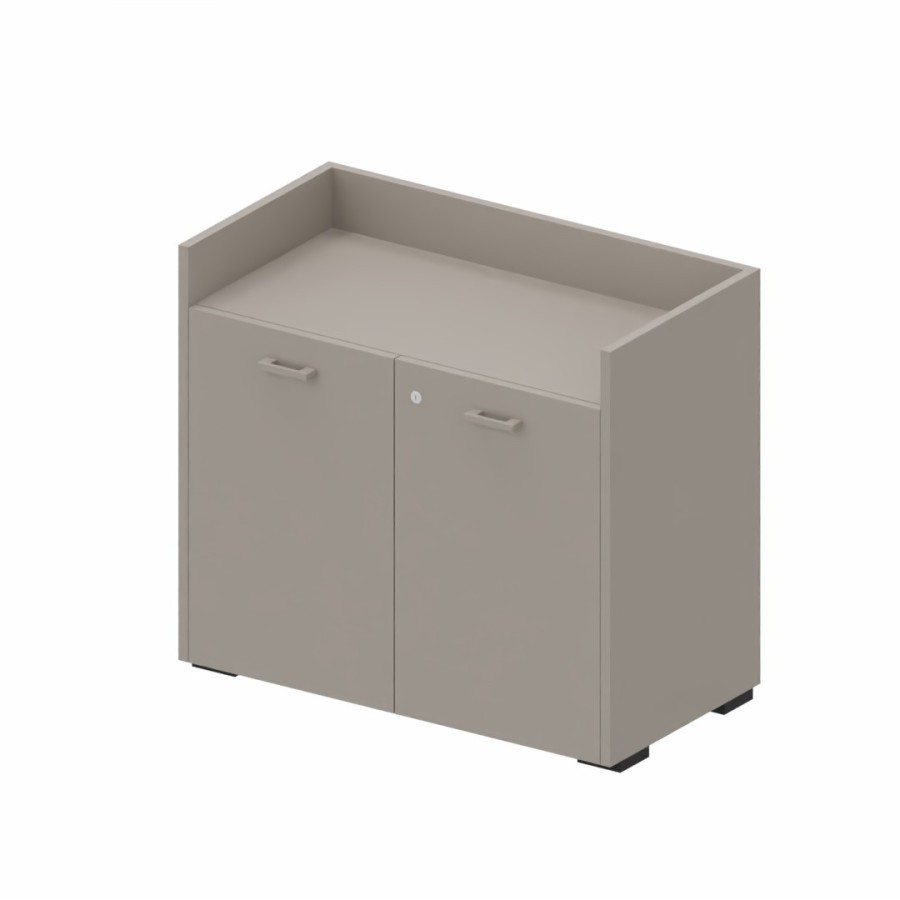 LAS - Mobile smart con 2 ante cieche e serratura L.80 X P.41,7 X H.71,1